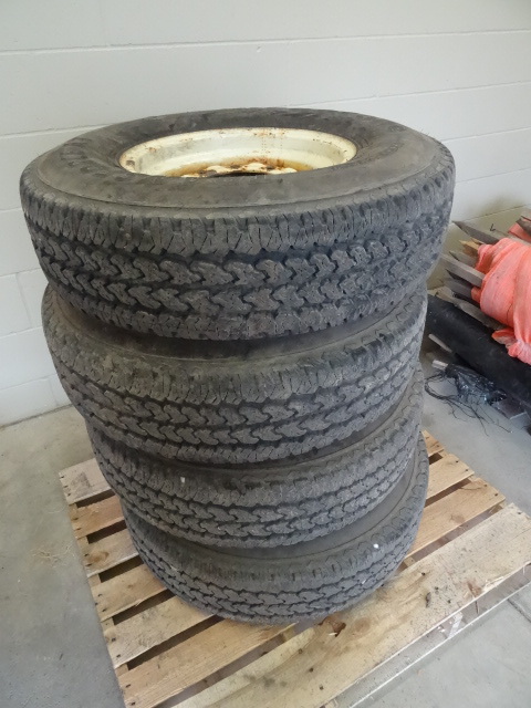 SKid loader tires for snow