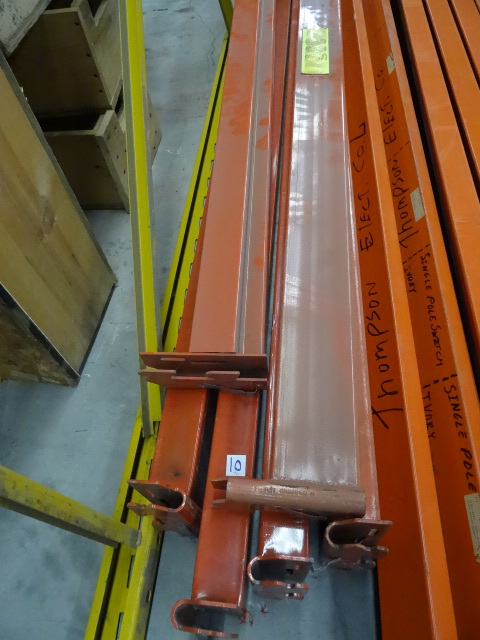 4 Pallet Rack Beams 72 X 4.5