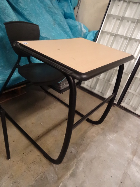 Metal Framed Student Desk