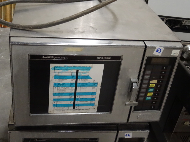 Amana Commercial Radar Range