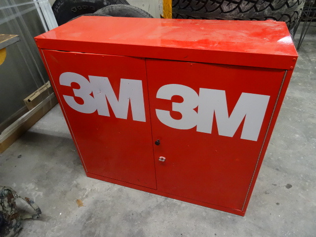 Metal Wall Hanging 2 Door Cabinet