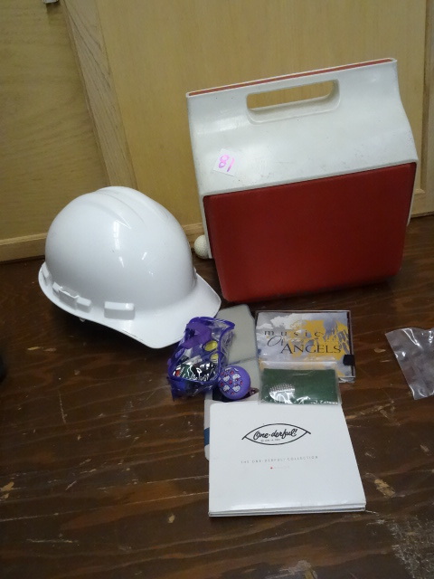 Hard Hat, Lunch Cooler and More