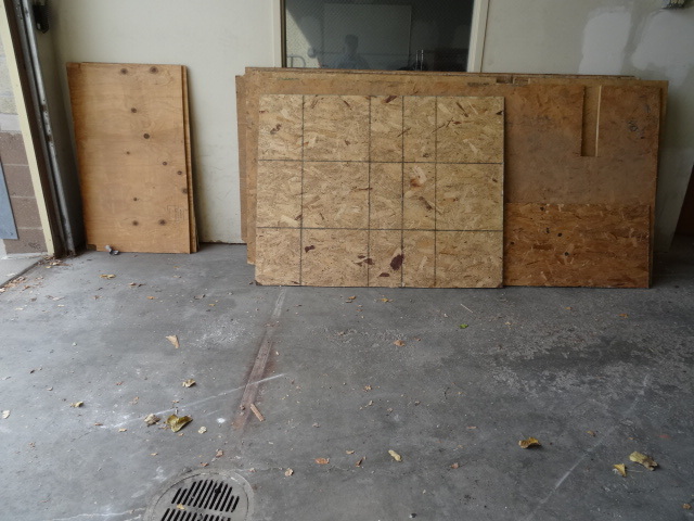 8 Sheets of Plywood Misc Pieces