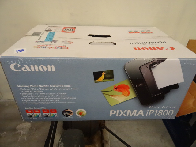 Canon Pixma IP1800 Photo Printer New in Box