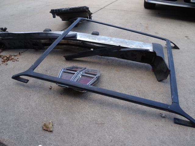 Hood Rack Tail Lights, Bumper