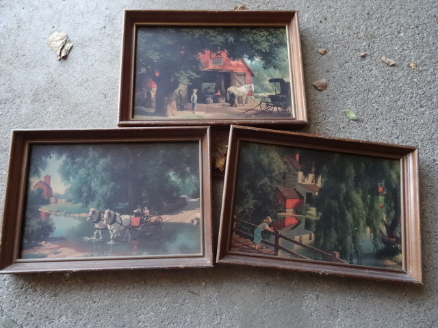 3 Vintage Prints