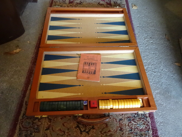 Vintage Backgammon Set