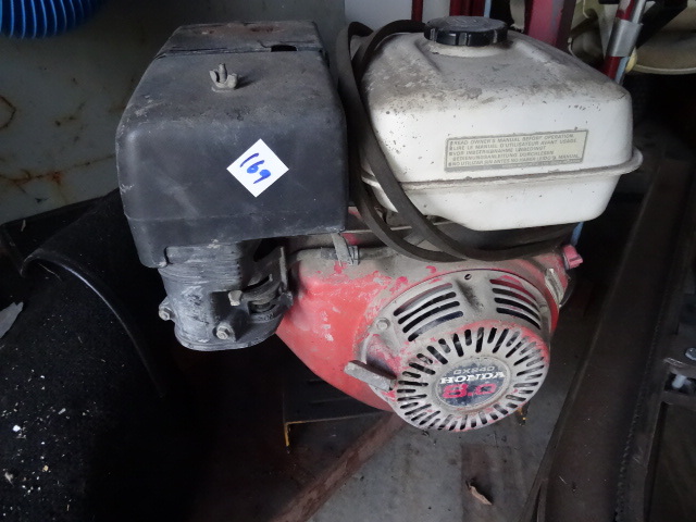 Honda 8 Hp. Horizontal Shaft Motor