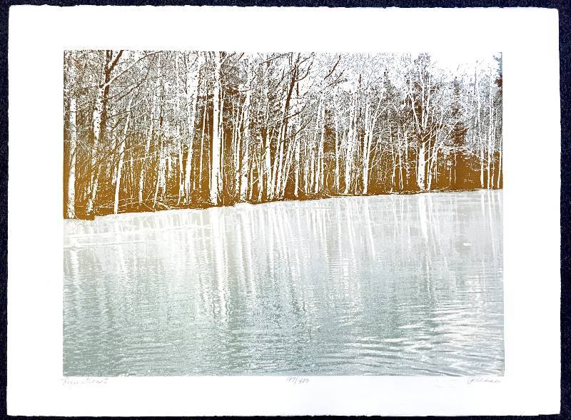 lot 3 image: Ultra Rare Collection Piece from Paula Crane Titled Refections 1