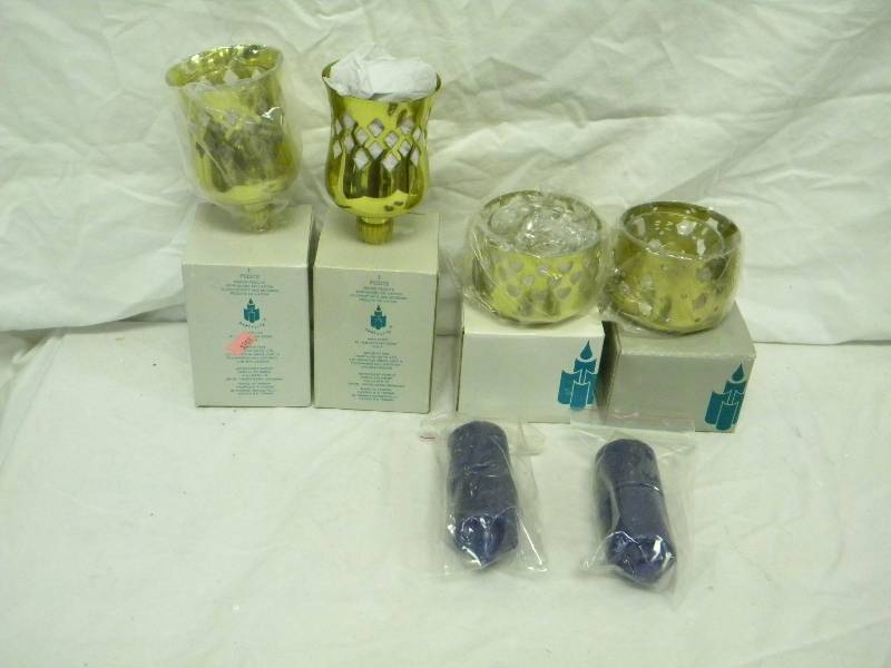 lot 219 image: Partylite Votive Holder and Candle Lot