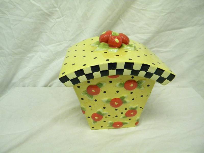 lot 242 image: Mary Engelbreit Medium Canister