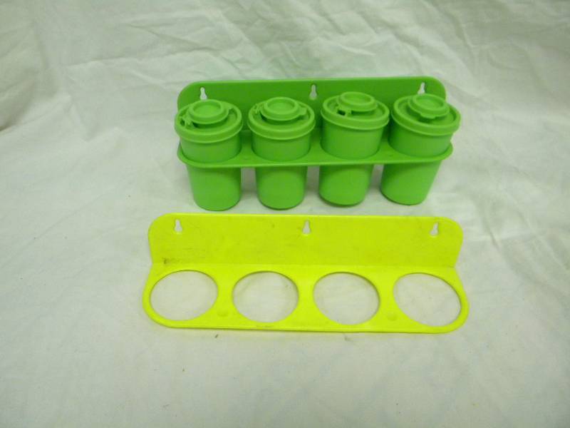 lot 346 image: Tupperware Wall Spice Holder