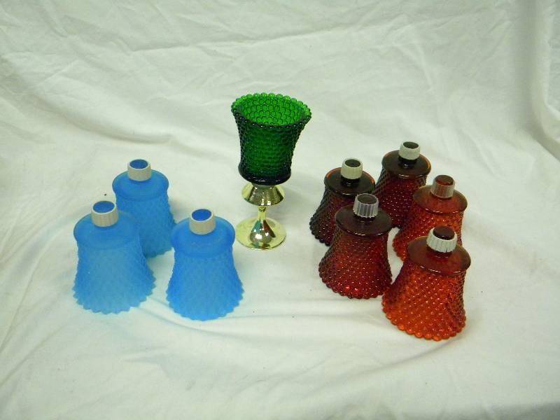 lot 396 image: Home Interiors Votive Candelabra Lot