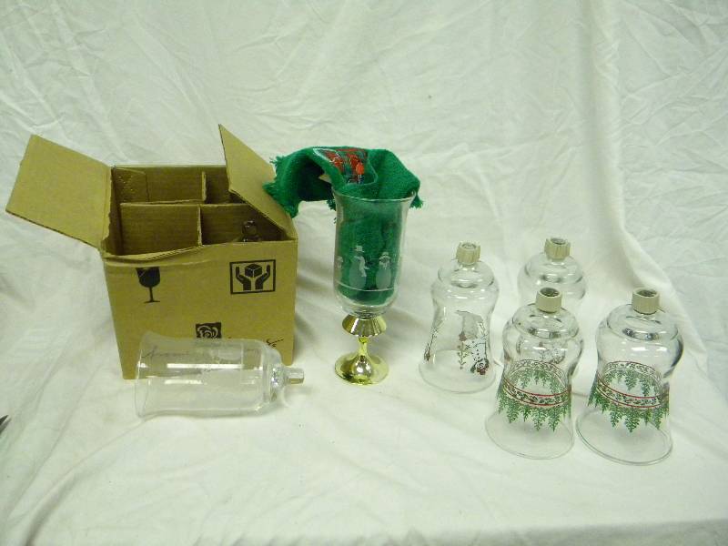 lot 397 image: Home Interiors Votive Candelabra Lot