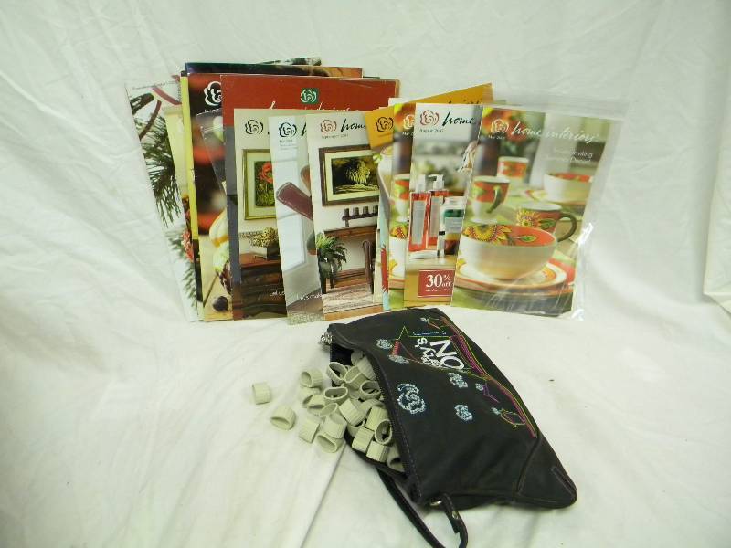 lot 418 image: Home Interiors Lot of Votive Grommets and Catalogs