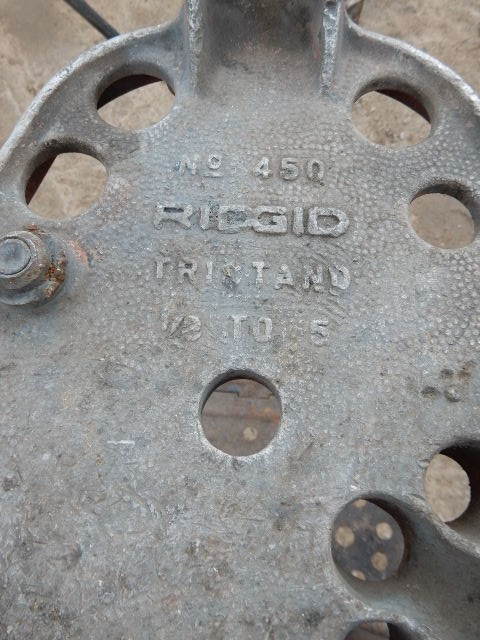Ridgid tristand, 18 to 6.