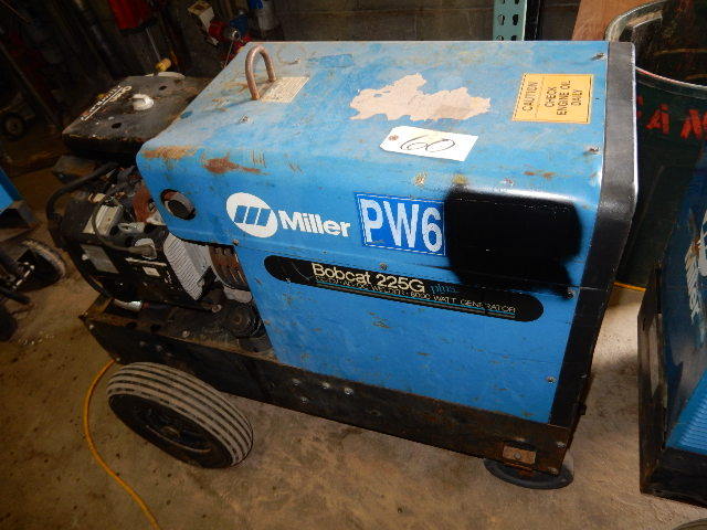 Bobcat 225G Miller Welder