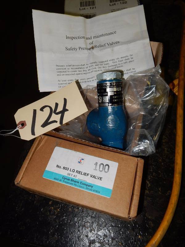 2, No 803 LQ Relief Valves