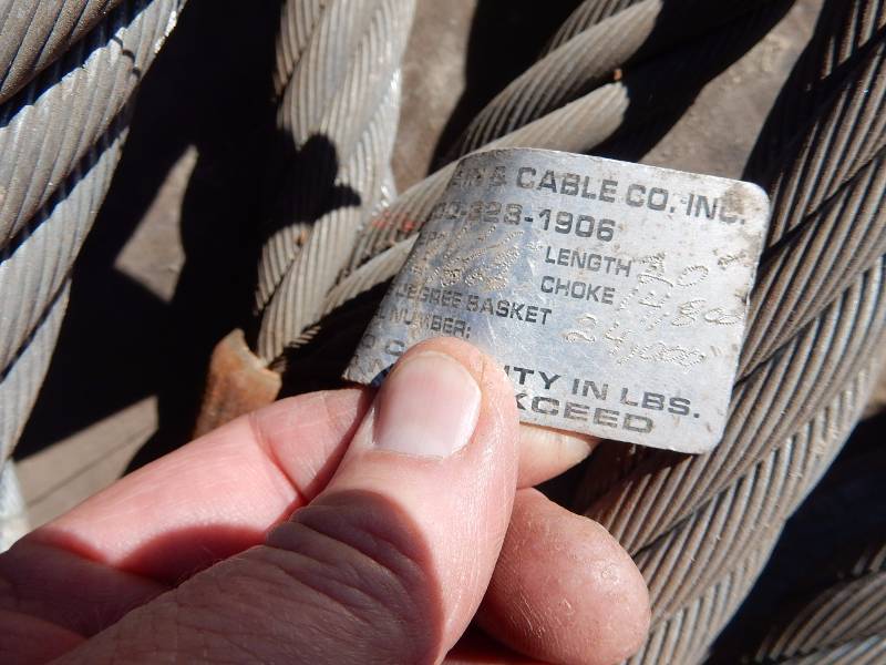 Olsen Chain and Cable Co.. Choker.. 20ft