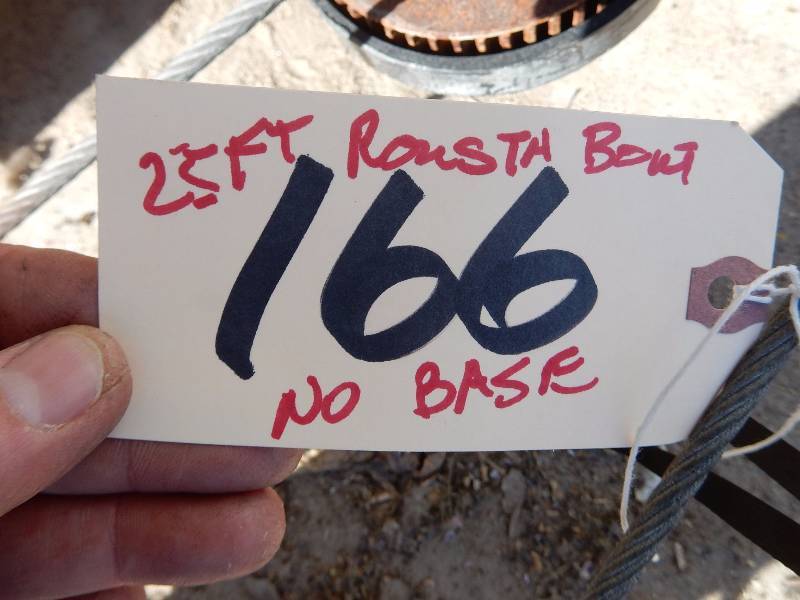 25 ft roustabout.. No base