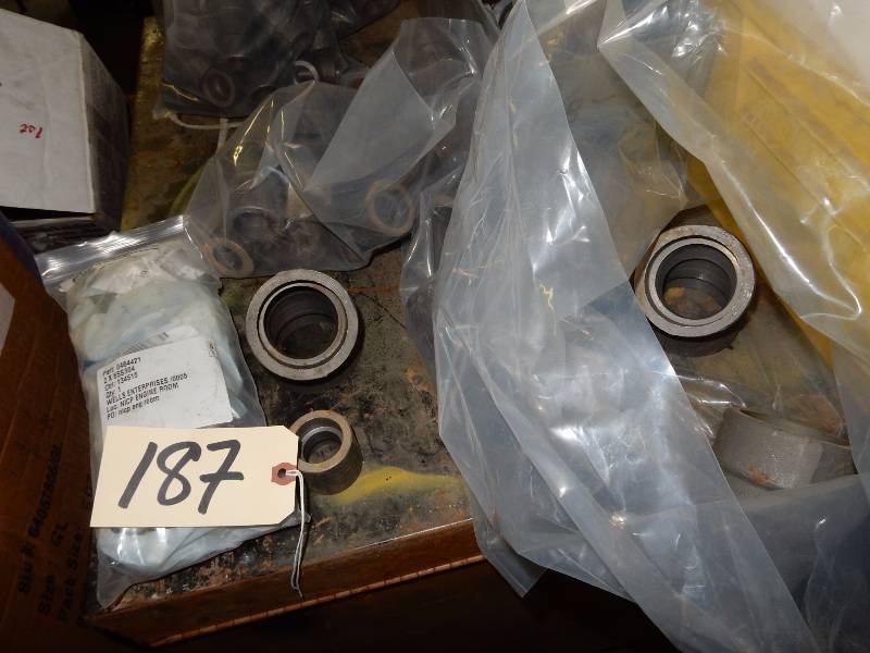 3in, 1 12 in unthreaded nipples and 45 degree joints.