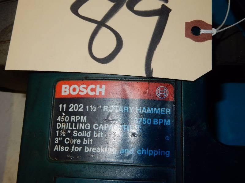 BOSCH, Rotary and Demolition Hammer
