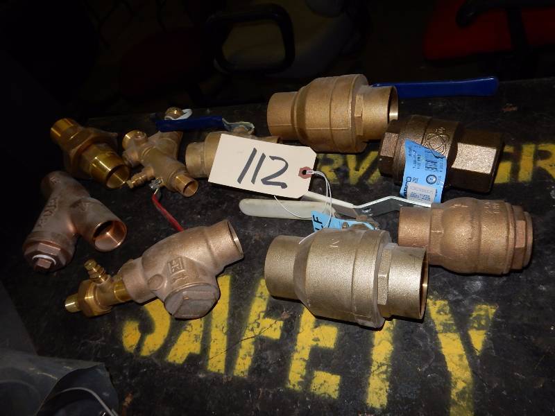 Misc. Shut off Valves, Brass