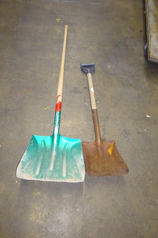 2 shovels