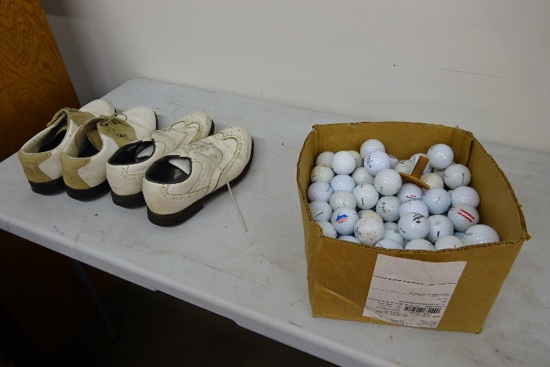 Golf Shoes and golf balls