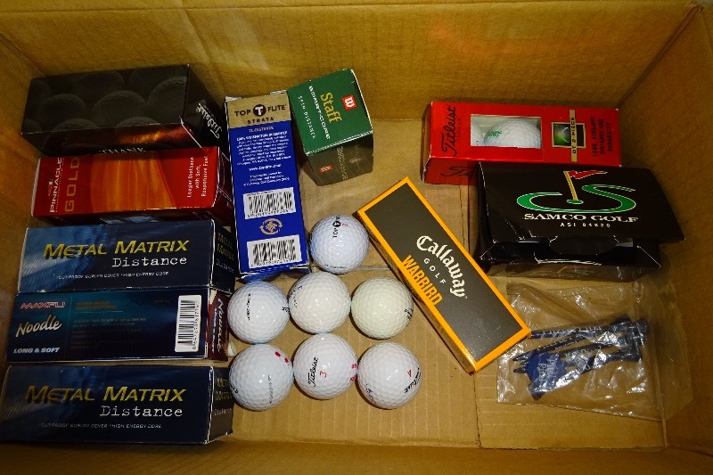 Golf Valls and tees
