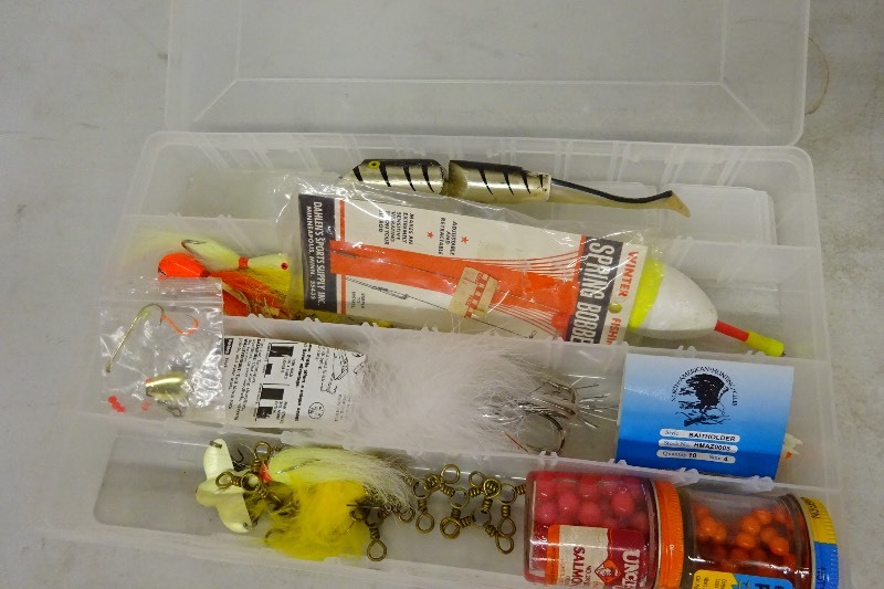 Lot of fishing tackle