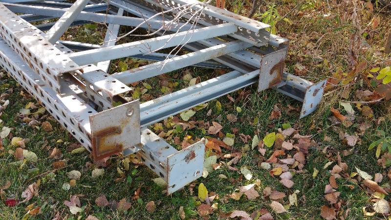 (5 Pieces) 21 Foot Upright Frames - Industrial Pallet Racking