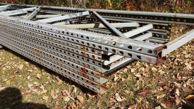 (5 Pieces) 21 & 22 14 Foot Upright Frames - Industrial Pallet Racking