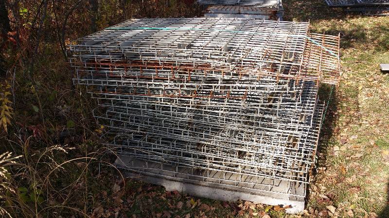 (18) Industrial Pallet Racking Shelves