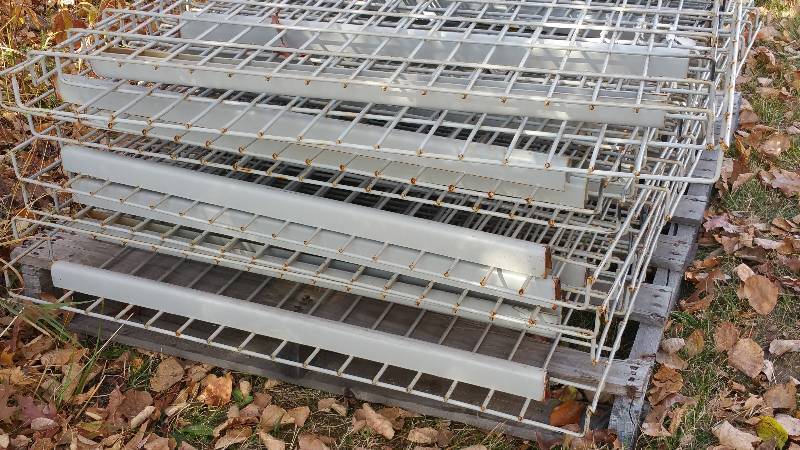 (11) Industrial Pallet Racking Shelves