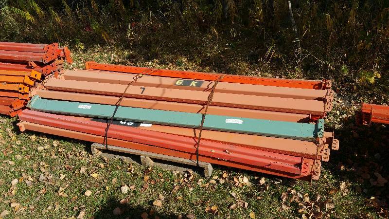 (33) Horizontal Beams - Industrial Pallet Racking