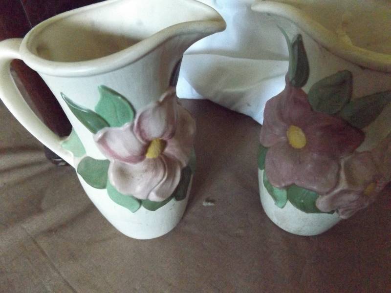 2 Ceramic Pitchers