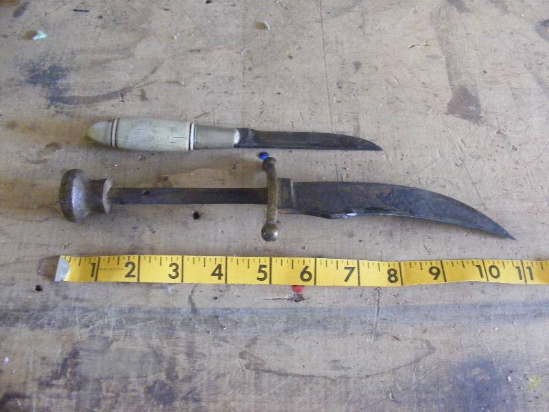 2 Unique-handled Knives