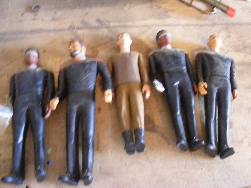 Star Wars Figurines including Captain Picard