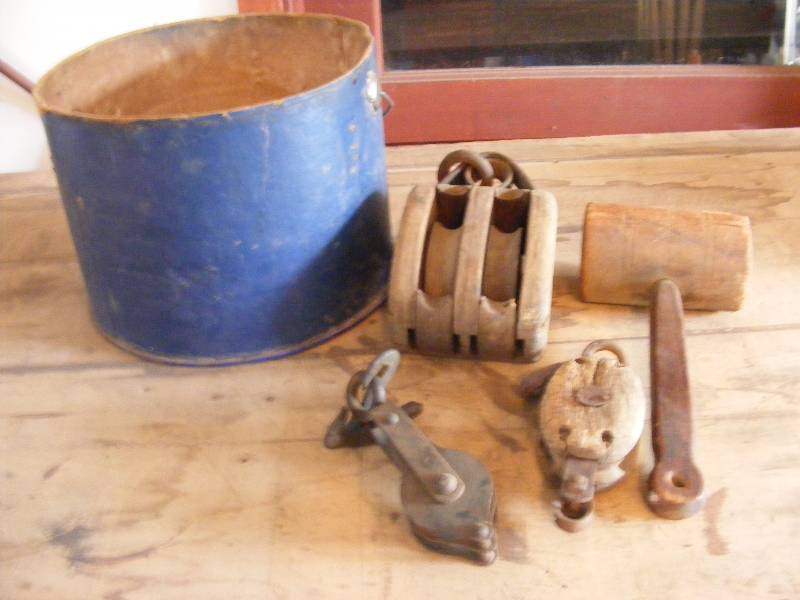 Winches and Hooks, Wooden Mallet