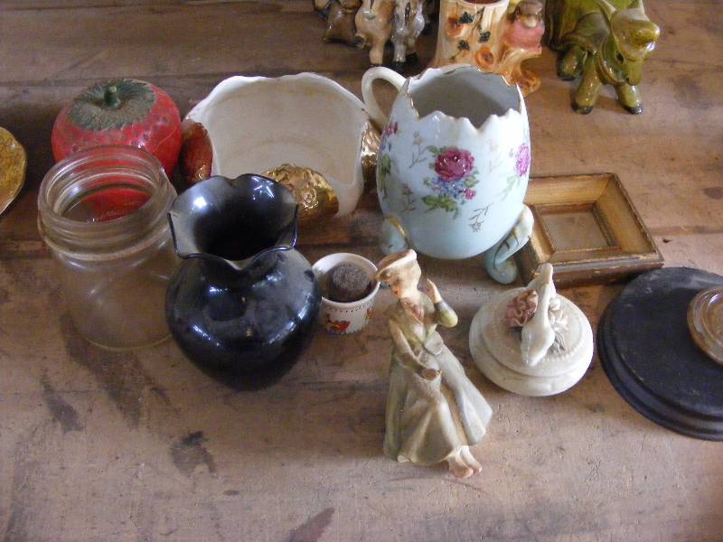 Glass Vases, Figurine, Candy Dishes, Frame
