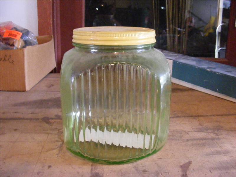 Vintage Jar with Lid