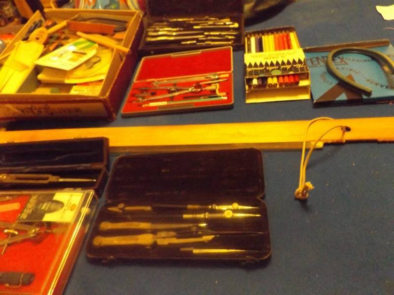 Vintage Calculating and Drafting Tools