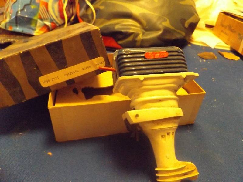 Metal Miniature Boat Motor