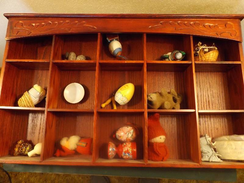 Curio Cabinet including Curios