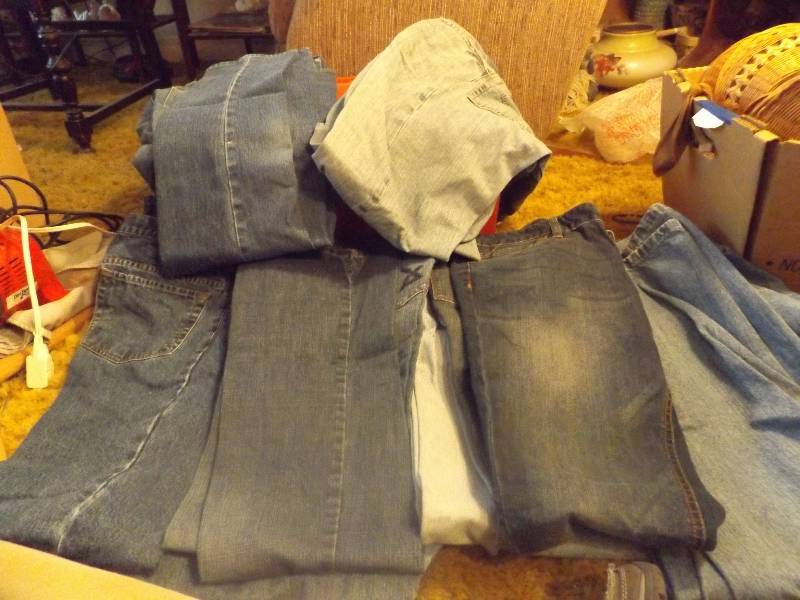 8 Pairs of Jeans size 10 Tall