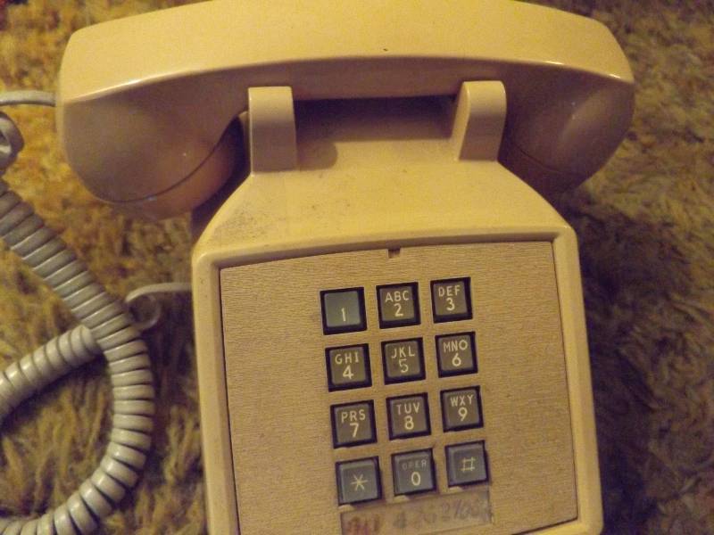 Early Touch Tone Phone