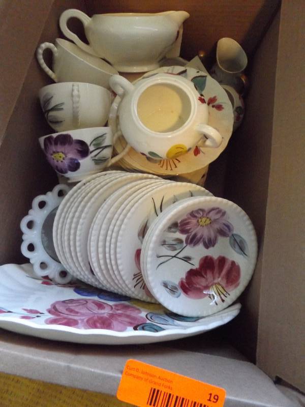 China Plates, Platter, Gravy Bowl