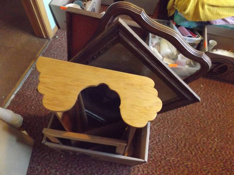 Wooden Shelf, Frames, Instant Anscestor