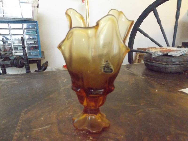 Fenton Glass Vase